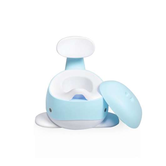 Babytrold - Baby Whale Potty - White and Blue