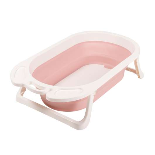 Babytrold - Foldable Bath - White and Pink