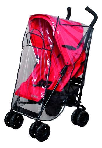 Babytrold - Transparent Stroller Rain Cover