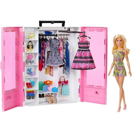 Barbie - Barbie Fashionistas Ultimate Closet Doll and Accessory(GBK12)