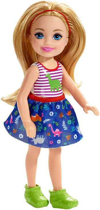 Barbie - Chelsea and Friends Doll - Dinosaur-Themed Look (FXG82)