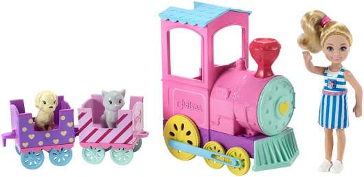 Barbie - Chelsea & Animal Train (FRL86)