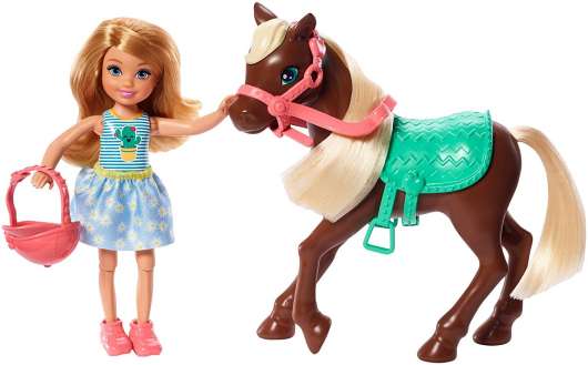 Barbie - Chelsea & Pony (Blonde) (GHV78)