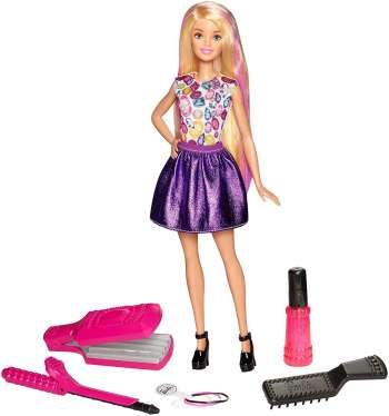Barbie - D.I.Y Crimps and Curls Doll (DWK49)