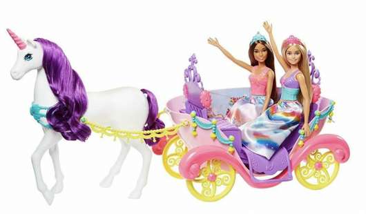 Barbie - Dreamtopia Doll and Carriage (GNH04)
