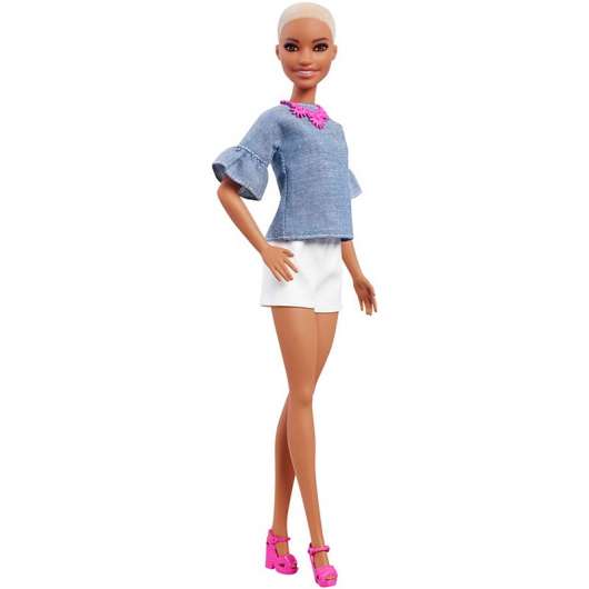 Barbie - Fashionista Doll- Chic in Chambray (FNJ40)