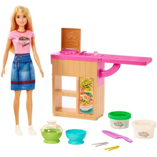 Barbie - Noodle Maker Doll and playset (GHK43)