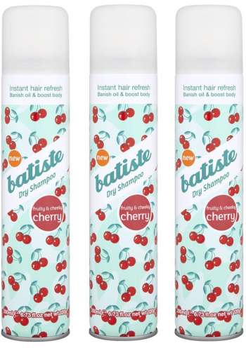 Batiste - 3x Dry Shampoo Cherry 200 ml
