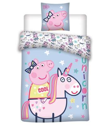 Bed Linen - Adult Size 140 x 200 cm - Peppa Pig (1000334)