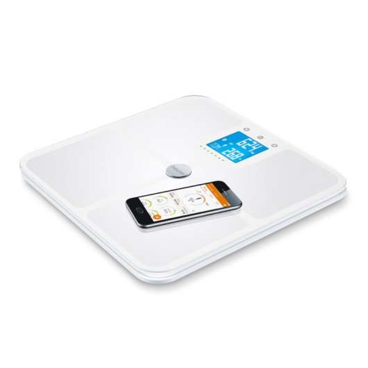 Beurer - BF950H White Body Analysis Weight - Bluetooth - 5 Years Warranty