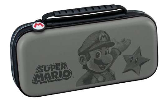 Big Ben Nintendo Switch Official Travel Case Grey Mario
