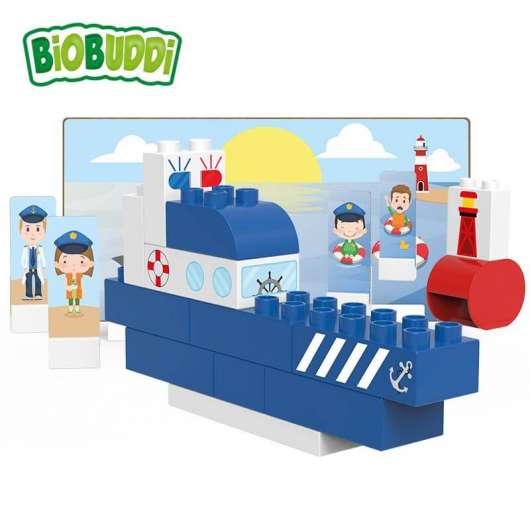BioBuddi - Town - Police Boat (BB-0126)