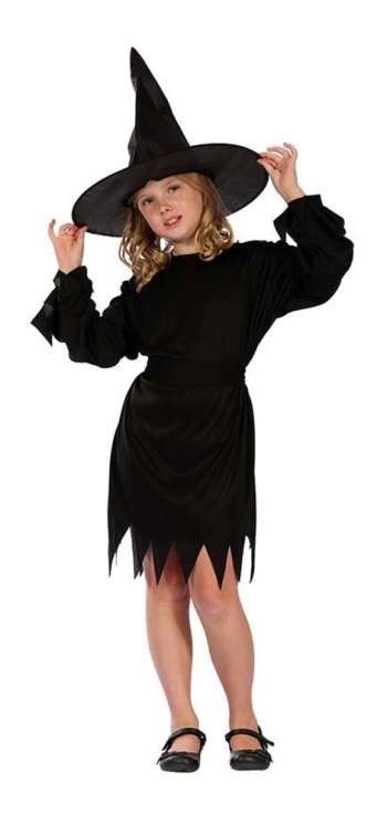 Black Witch -  Childrens Costume (Size 110 - 116)