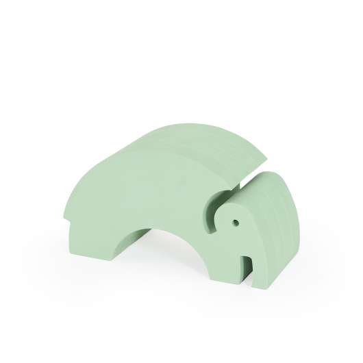 bObles - Medium Elephant - Green marple