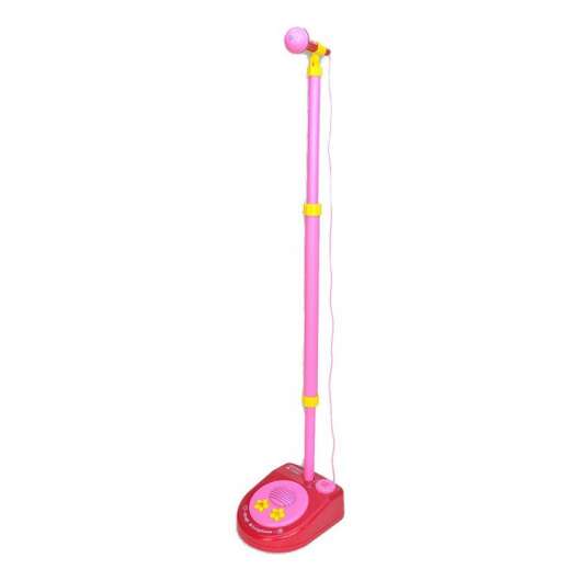 Bontempi - Microphone Stand - Pink with Speaker (401271)