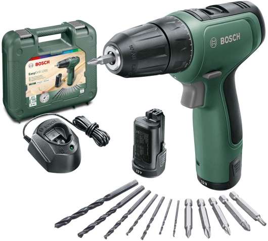 Bosch - Cordless Drill EasyDrill 1200 (2x Battery included)