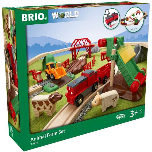BRIO - Railway Farm Set  (33984)