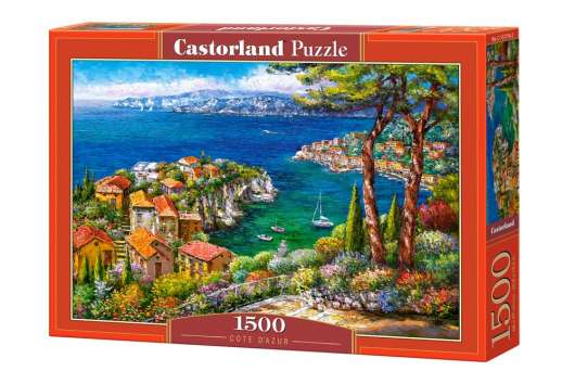 Castorland - Puzzle 1500 Pieces - Cote d’Azur (C-151776-2)