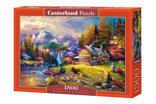Castorland - Puzzle 1500 Pieces - Mountain Hideaway